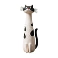 thumbnail image 2 of 7.87 x 4.33 in Handcrafted Quirky Cats Vase, Whimsical Ceramic Flower Vase, Playful Boho Home Decor, Ideal Gift for Cat Lovers, 2 of 8