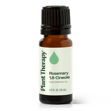 Plant Therapy Rosemary Essential Oil 100% Pure Undiluted Natural Aromatherapy 10 mL (1/3 fl oz)