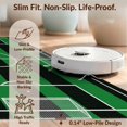 thumbnail image 6 of Design&I 5'x7' Washable Area Rug Goal Net Grid Pitch Stripe Door Center Markings Soccer Field Refined Structured for Small Living Room, Bedroom, Sleek Flatweave Pet Friendly & Non-Slip, 6 of 7