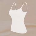 thumbnail image 6 of ORT Womens Built-in Bra Padded Camisole Yoga Tanks Tops(White,3XL), 6 of 8