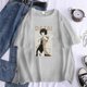 thumbnail image 3 of Camiseta negra Bungo Stray Dogs para mujer, camisetas gráficas blancas de manga corta, Osamu, Dazai, Nakajima, Atsushi, envío directo, 3 of 5