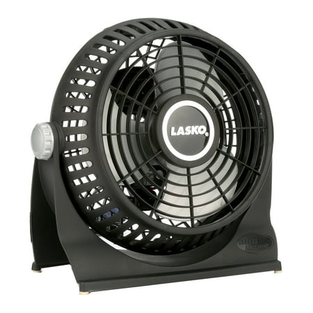 Lasko - 8 in. Breeze Machine® Fan with 3 Speeds - Black
