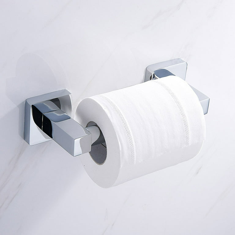 Universal Plastic Spring Loaded Toilet Paper Roll Holder