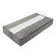 thumbnail image 1 of Bolsa de almacenamiento de colchas debajo de la cama Contenedores de almacenamiento plegables con cremallera Bolsa contenedora gruesa Gris oscuro, 1 of 8