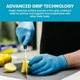 thumbnail image 4 of Disposable Nitrile Gloves, Small, Work Gloves, Cleaning, Kitchen, Industrial, Blue, S Duracore E2910, 4 of 5