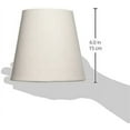 thumbnail image 5 of Royal Designs, Inc. Hardback Empire Chandelier Basic Shade CS-920-6LNW, Linen White, 4 x 6 x 5.5, 5 of 5
