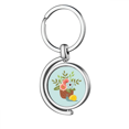 thumbnail image 1 of Rotating keychain Metal Keyring Holder, 1 of 2