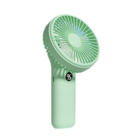 

yongmandr Portable Desk Fan Small Quiet Desktop Mini Fan Mute USB Rechargeable Tabletop Personal Cooling Fans for Bedroom Office High Appearance Gift for Students Workers (Green)