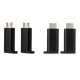 thumbnail image 5 of Adaptador tipo C, 4 Uds. Micro Mini convertidor multifuncional portátil convertidor Microto tipo C rendimiento sólido, 5 of 8