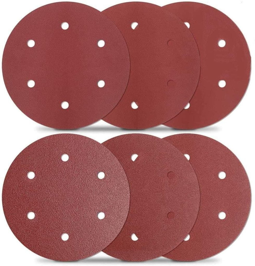 6-Hole Sanding Abrasive Discs 