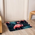 thumbnail image 6 of Flamingo Non-Slip Polyester Door Mat Floor Mats Bath Rugs Machine Washable, 6 of 6