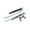 18 inches, variant on Pair Undermount Soft Close Drawer Slides Concealed Bottom Mount Full Extension Rails with Rear Bracket for Kitchen Bedroom