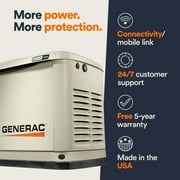 Generac Guardian 14kW Whole Home Standby Generator with 200A Transfer Switch