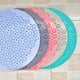 thumbnail image 4 of Cateissary Alfombrilla antideslizante de PVC para una experiencia de baño segura y relajante, alfombrilla para bañera, alfombrilla Juegos de accesorios de baño azul 55cm, 4 of 6