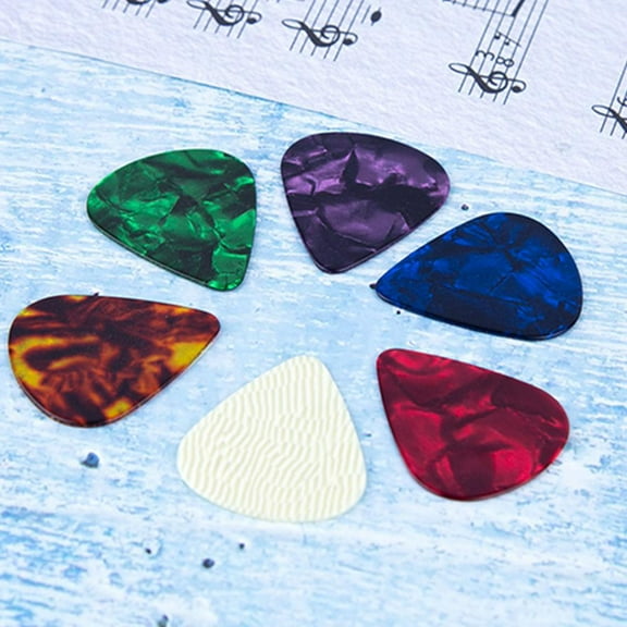 FurNest Colorful Guitar Picks for Electric Guitar and Ukulele Prof J4B7 I6F1 W