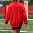 thumbnail image 5 of Football Sweatshirts for Women Game Day Print Sweatshirt Team Fan Clothes, 5 of 7