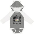 thumbnail image 3 of Inktastic Only the Best Sisters Get Promoted to Big Sister Boys or Girls Long Sleeve Baby Bodysuit, 3 of 5