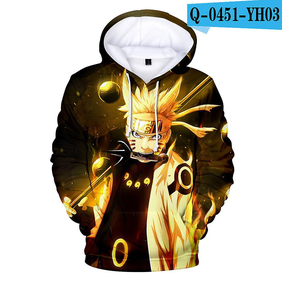 Chico/adulto Naruto 3d sudadera Cosplay Anime periférico impresión ...