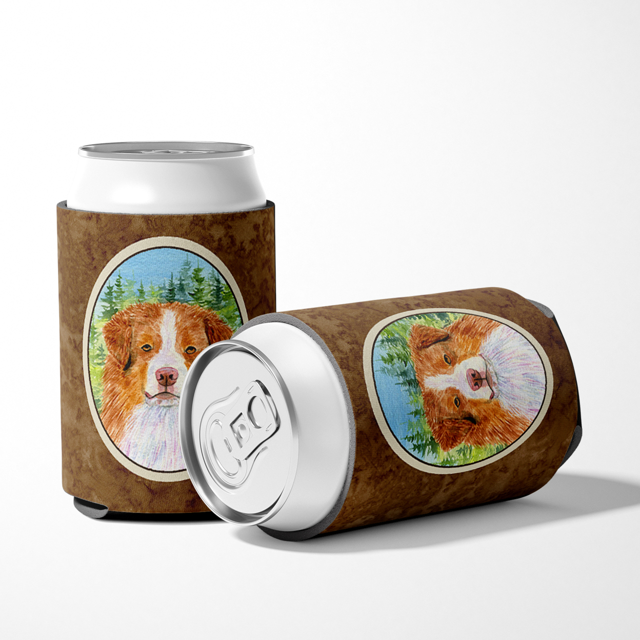 Caroline's Treasures SS8317CC Australian Shepherd Can or Bottle Hugger, Can Hugger, multicolor