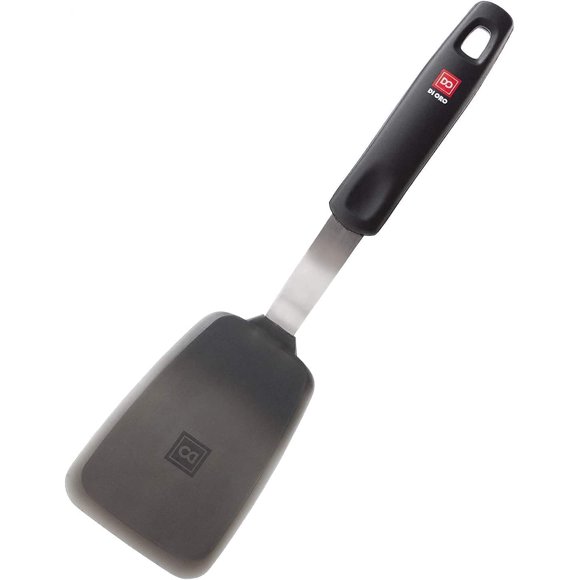 Designer Series - Silicone and stainless steel kitchen spatula - 315°C heat resistant spatula - Best slotted spatula - Perfect for eggs and pancakes