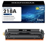 218A Toner Cartridges Black With Chip 218A W2180A 3301fdw Toner Color Laserjet Pro MFP 3301fdw Pro 3201dw MFP 3301cdw MFP 3301sdw Printer Ink 1 Pack