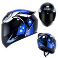 thumbnail image 1 of Casco de motocicleta para hombre y mujer, casco de motocicleta con personalidad universal Four Seasons Knight, casco integral de motocicleta con Bluetooth, 1 of 5