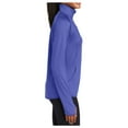 thumbnail image 3 of Yellow Rooster Women's Sport Wick Stretch 1/2 Zip Pullover Iris Purple S, 3 of 7