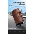 thumbnail image 4 of Rolling Duffel Bag with Wheels, Suit Bag,Large Capacity Toiletry Bag,Luggage Bag with Shoe Pouch for Men Women, 4 of 10