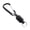 Black, variant on Net Release Clip Keychain Hook for Fly Fishing Magnet Aluminum Alloy Hook