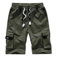 thumbnail image 1 of Bermudas 2024 Pantalones Cortos Cargo Holgados Y Casuales Pa, 1 of 8
