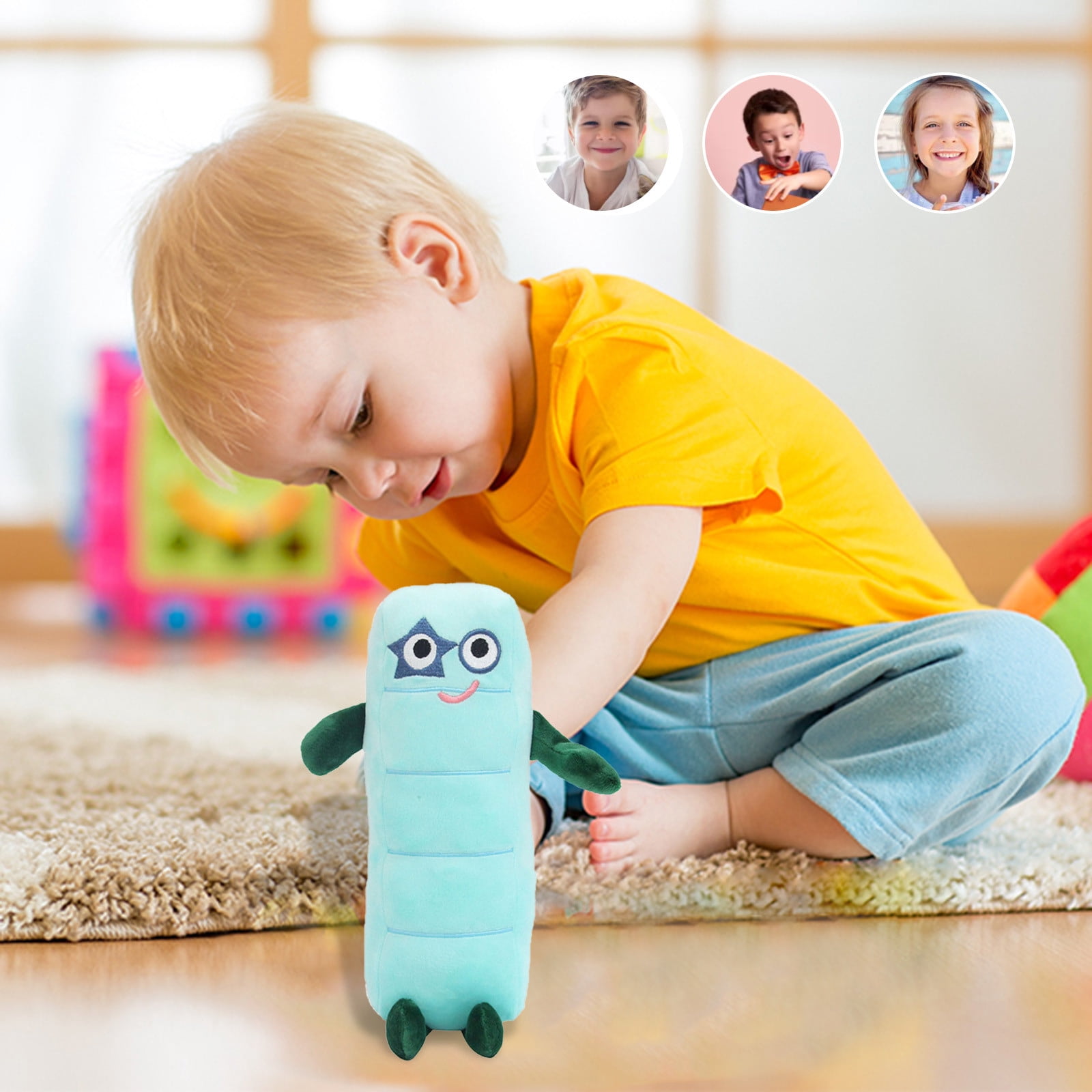 Buy Zppruwei Numberblocks Plush Toys 1-10 Mathematics Enlightenment ...