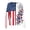 Red, variant on Cozyfit Scrubs Jackets for Women Vintage American Flag Graphic Print Scrub Nurse Shirts Plus Size Crew Neck T Shirts Long Sleeve Scrub Top Independence Day Dressy T Shirts Summer Clothes