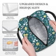 thumbnail image 5 of Haiem Floral Printed Lunch Bag Women, Lunch Box Lunch Bag for Women, Small Leakproof Cute Lunch Tote Large Capacity Reusable Insulated Cooler Lunch Container, 5 of 6