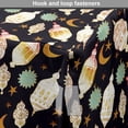 thumbnail image 4 of Oriental Dog Crate Cover, Traditional Lanterns Stars Flowers and Moon Cultural Pattern, Easy to Use Pet Kennel Cover for Medium Large Dogs, 35" x 23" x 27", Charcoal Grey and Multicolor, by Ambesonne, 4 of 6