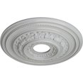 thumbnail image 3 of Ekena Millwork 17 5/8"OD X 3 5/8"ID X 1 7/8"P Orleans Ceiling Medallion (Fits Canopies up to 4 5/8"), Hand-Painted Frost, 3 of 7