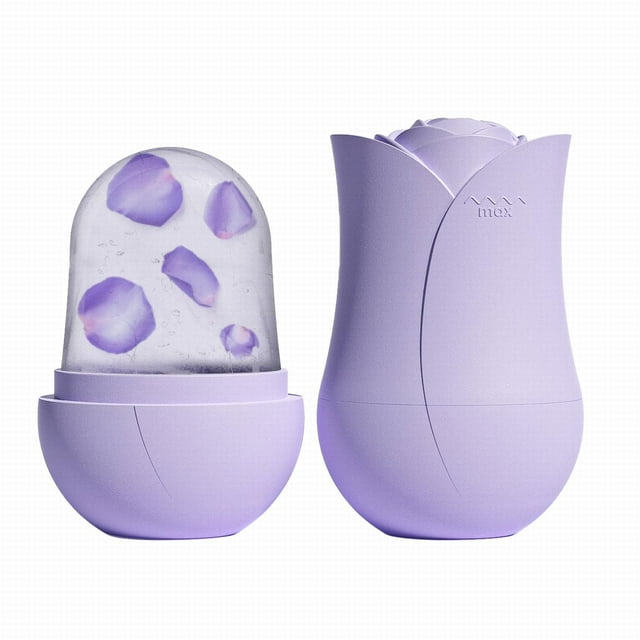 WHEANG Rouleau de Massage à Glace pour Visage Rose Produits de Beauté