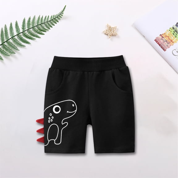 Kiviey Toddler Boy Shorts Cotton Five Quarter Shorts Size 12M-8Y