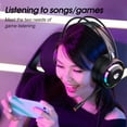 thumbnail image 7 of LYTiang Comfortable Gaming Wired Headset. Headphones With Mic Noise Cancellation And Audio Controls Great Boy Handheld Game Console Alien Wear Headphones Mic Headphones, 7 of 7