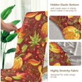 thumbnail image 4 of Pumpkins Fall Leaves Dining Chair Covers Set of 4 Stretch Chair Cover Removable Chair Slipcover Washable Dining Chair Seat Cover for Dining Room Hotel Party Ceremony Banquet, 4 of 6