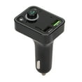 thumbnail image 3 of Cargador de coche Mini adaptador de cargador de coche compatible con tarjeta de memoria USB BT con pantalla LED DC12V, 3 of 12