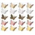 thumbnail image 1 of 100 piezas de pequeños dijes de mariposa para hacer aretes, colgantes y accesorios de joyería., 1 of 5