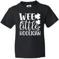 thumbnail image 3 of Inktastic St. Patrick's Day Wee Little Hooligan with Shamrocks Youth T-Shirt, 3 of 5