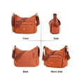 thumbnail image 3 of LAVA Women's Nylon Crossbody Bag, Waterproof Multi-Pocket Shoulder Purse Travel, 3 of 8
