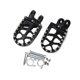 thumbnail image 4 of Estriberas de aluminio para motocicleta 600 XL600V, accesorios prácticos para montar en moto. Negro, 4 of 9