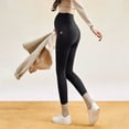 thumbnail image 6 of Babcutegg Pregnant Womens Yoga Pants Casual Fashion Regular Fitting Soft Leggings Comfortale Soild Color Maternity Leggings for Women Black Size M, 6 of 7