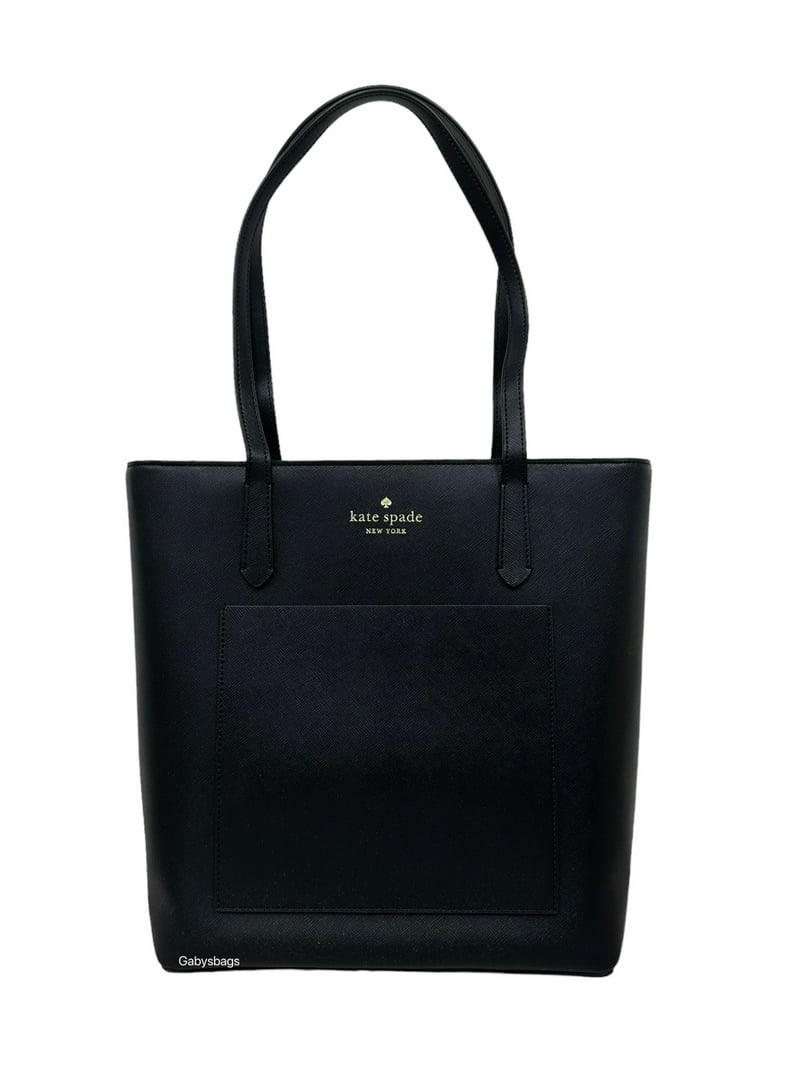 kate spade ビジネスバッグ ブラック Kate Spade Booked Large Work Tote Bag in Black – PinkOrchard.com