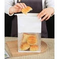 thumbnail image 5 of 20Pack Large Kraft Paper Bread Bags,Storage Packaging Treat Bag with Tin Tie Tab,Moisture-proof Food Sealed Bag,White Thickened Treat Bags,for Homemade Bread,Snack,Cookie, 5 of 7
