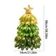thumbnail image 3 of Inflable de globo de árbol de Navidad | Decoración estereoscópica mate brillante | Marrón Verde 98x54cm | Accesorio fotográfico para centros comerciales, tiendas, eventos | Plástico duradero |, 3 of 7