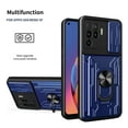 thumbnail image 1 of Magnetic Phone case compatible Oppo A94 4G Slide Camera Lens Protection and Built in 360 Rotatable Ring Holder Cheap and fine, 1 of 5