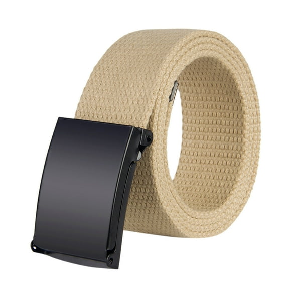 Belt for Women Men Narrow Stretch Dress Pants Buckle Canvas band Fashion Durable Waist Belt